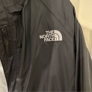 Black North Face Raincoat